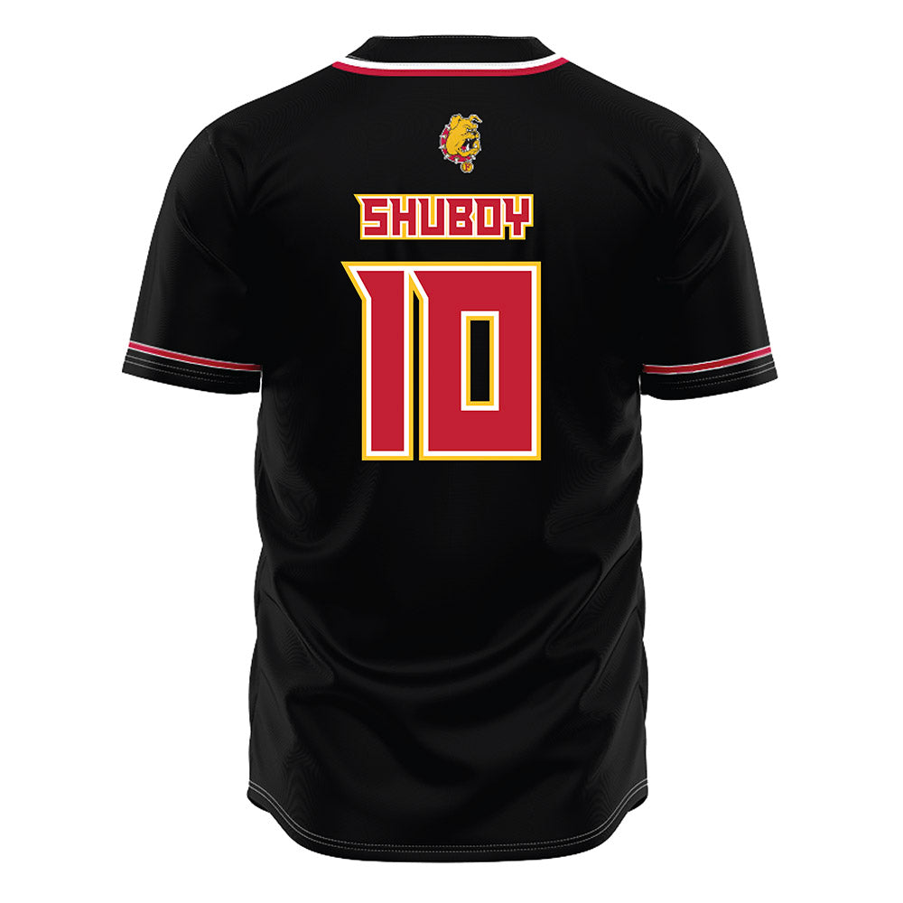 Ferris State - NCAA Softball : Katie Shuboy - Black Jersey-1