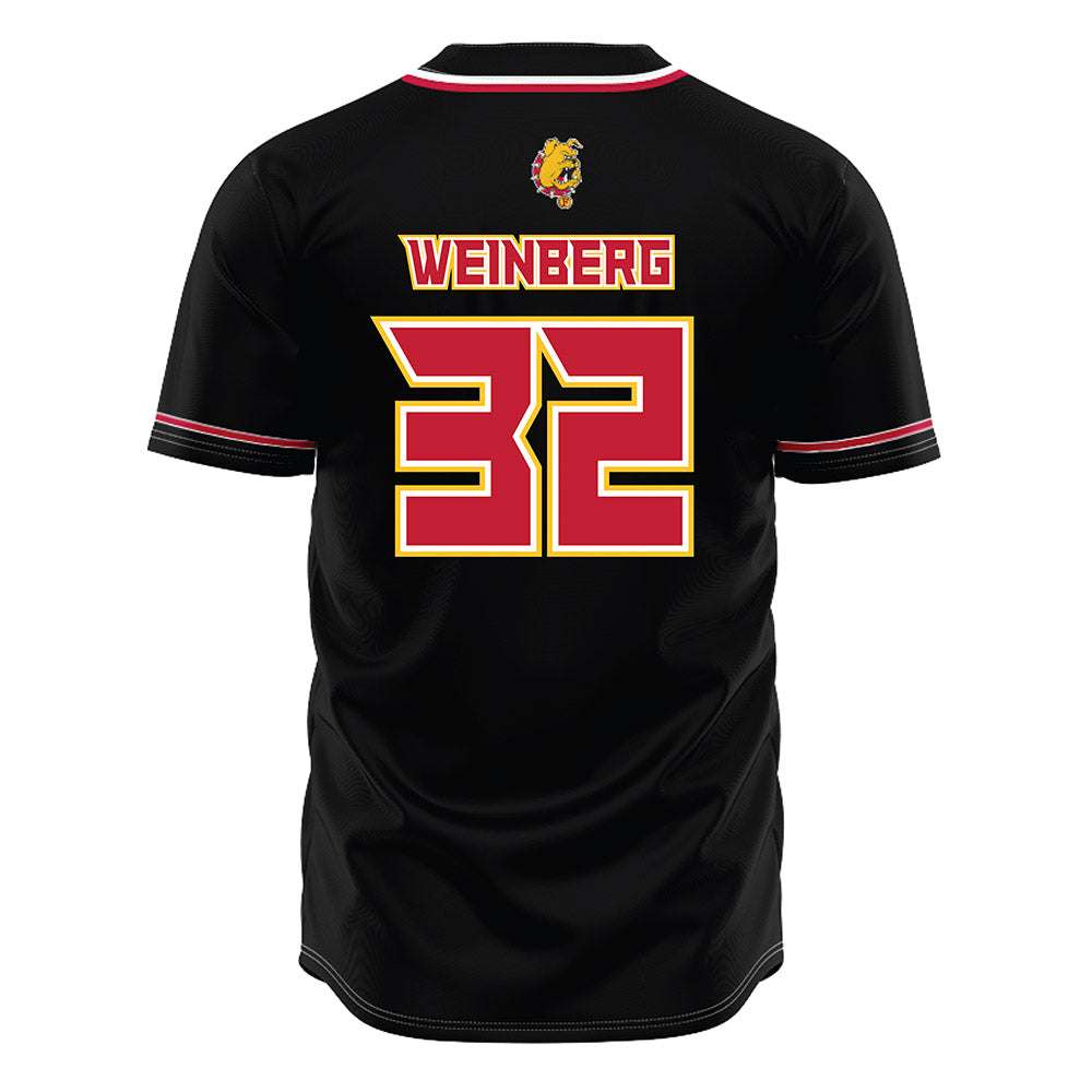Ferris State - NCAA Softball : KILEY WEINBERG - Black Jersey-1
