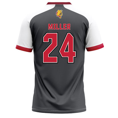 Ferris State - NCAA Softball : Braleigh Miller - Graphite Baseball Jersey