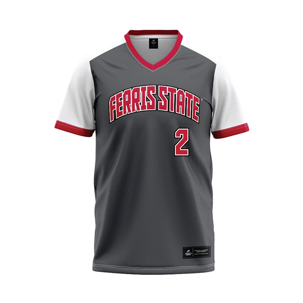 Ferris State - NCAA Softball : Jadyn Joseph - Graphite Jersey-0