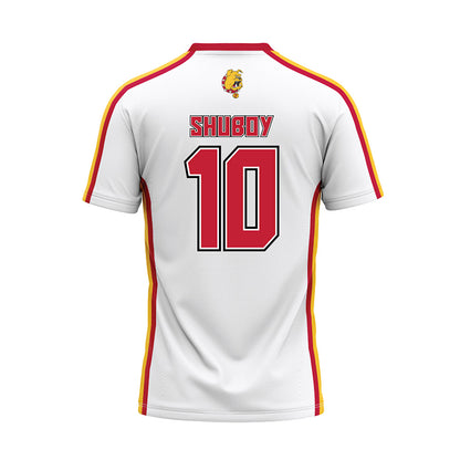 Ferris State - NCAA Softball : Katie Shuboy - White Baseball Jersey-1