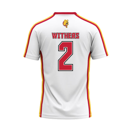 Ferris State - NCAA Softball : jasyl Withers - White Baseball Jersey-1
