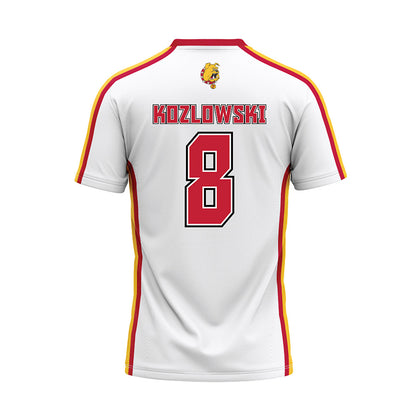 Ferris State - NCAA Softball : Alexis Kozlowski - White Baseball Jersey-1