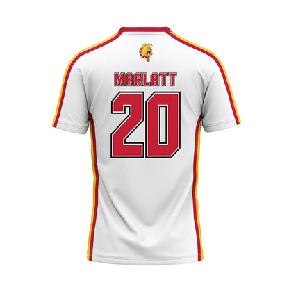 Ferris State - NCAA Softball : Jayden Marlatt - White Baseball Jersey-1
