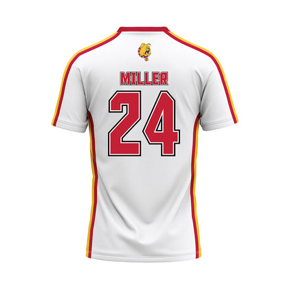 Ferris State - NCAA Softball : Braleigh Miller - White Baseball Jersey-1