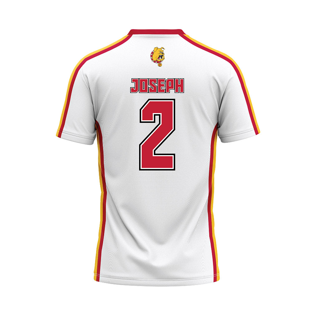 Ferris State - NCAA Softball : Jadyn Joseph - White Baseball Jersey-1