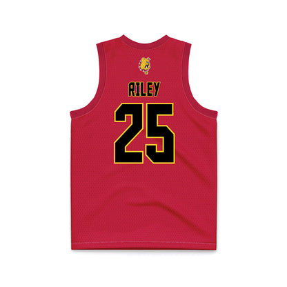 Ferris State - NCAA Women's Basketball : Mia Riley - Red Basketball Jersey-1