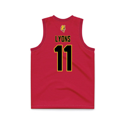 Ferris State - NCAA Women's Basketball : Grace Lyons - Red Basketball Jersey