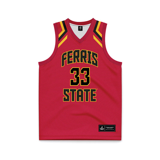 Ferris State - NCAA Women's Basketball : Ally Schultz - Basketball Jersey Jersey Replica Jersey