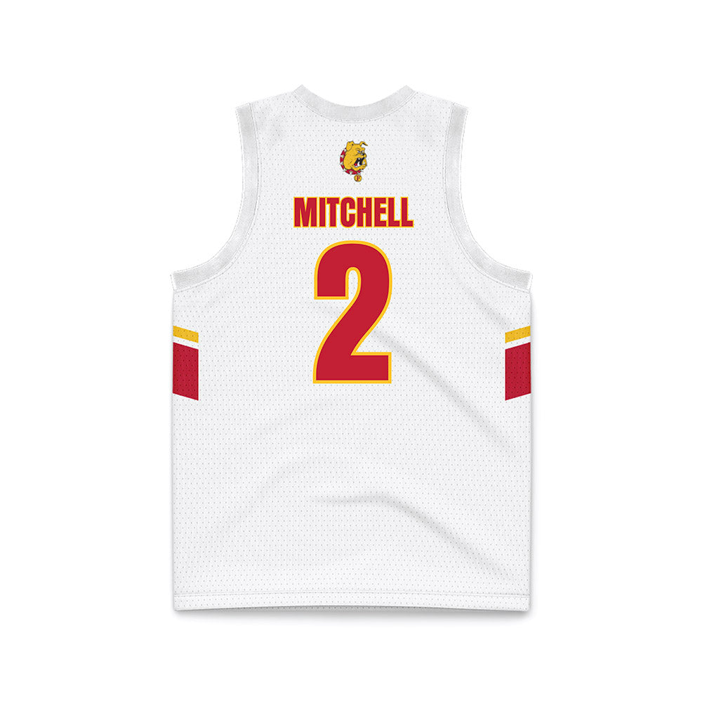  - NCAA Women's Basketball : Mara Mitchell - White Basketball Jersey-1