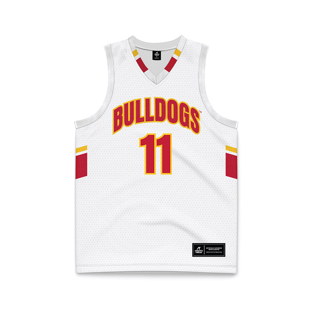 Ferris State - NCAA Women's Basketball : Grace Lyons - White Basketball Jersey