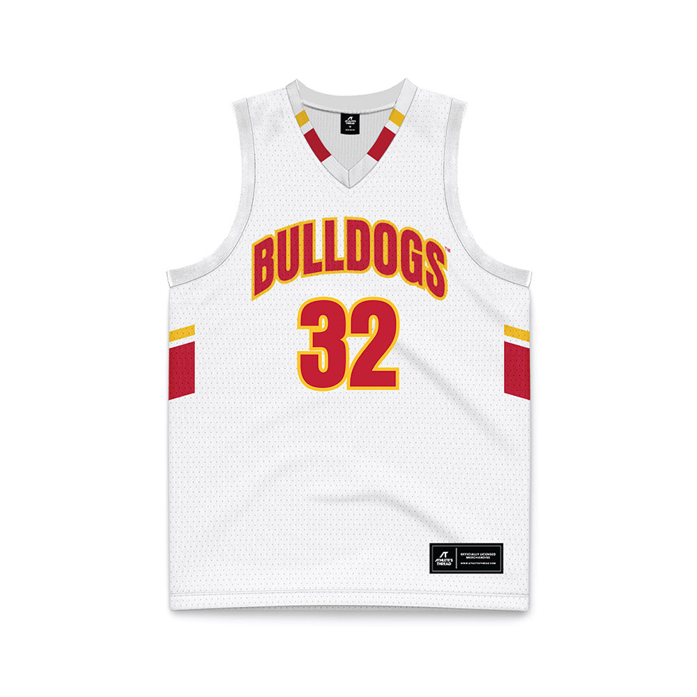 Ferris State - NCAA Women's Basketball : Melena Glysch - White Basketball Jersey-0