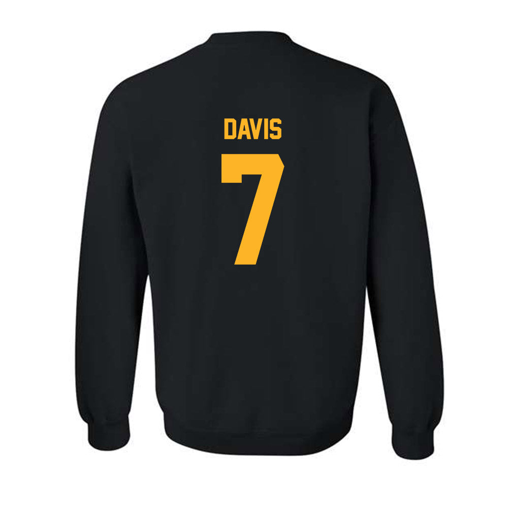 Pittsburgh - NCAA Football : Vincent Davis - Crewneck Sweatshirt Classic Fashion Shersey