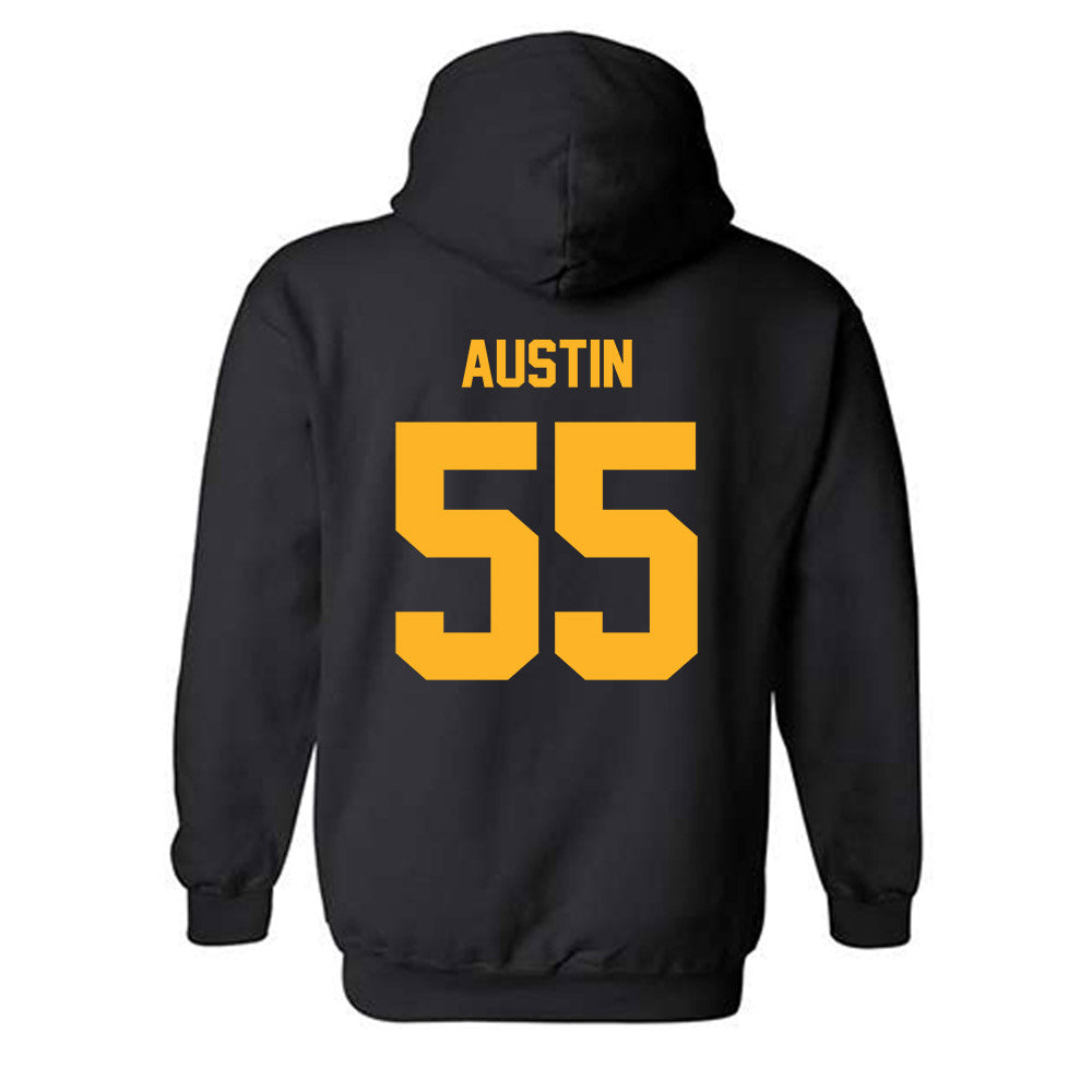 Pittsburgh - NCAA Men's Basketball : Zack Austin - Hooded Sweatshirt