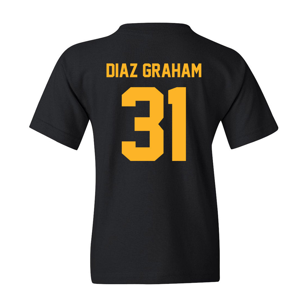 Pittsburgh - NCAA Men's Basketball : Jorge Diaz Graham - Youth T-Shirt