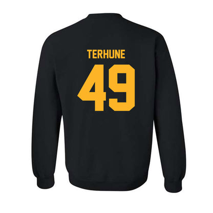 Pittsburgh - NCAA Baseball : Isaac Terhune - Classic Fashion Shersey Crewneck Sweatshirt-1