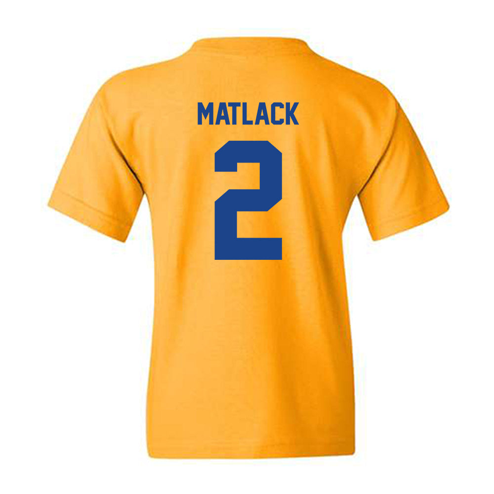 Pittsburgh - NCAA Football : Nate Matlack - Classic Shersey Youth T-Shirt