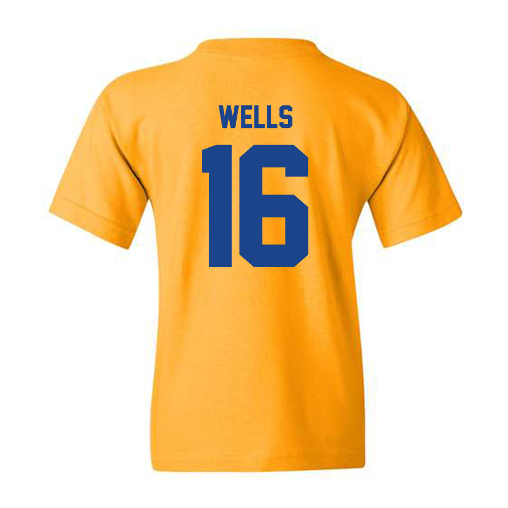 Pittsburgh - NCAA Women's Basketball : Lucia Wells - Youth T-Shirt Classic Fashion Shersey