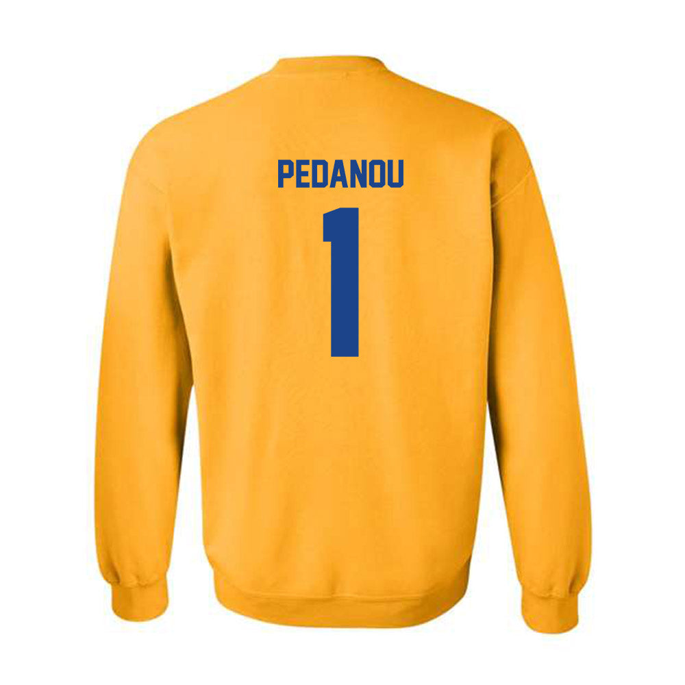 Pittsburgh - NCAA Baseball : David Pedanou - Classic Shersey Crewneck Sweatshirt-1