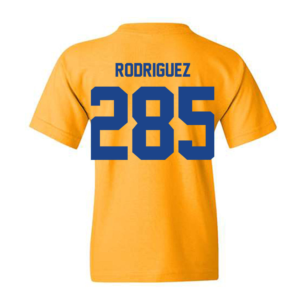 Pittsburgh - NCAA Wrestling : Caleb Rodriguez - Classic Shersey Youth T-Shirt-1