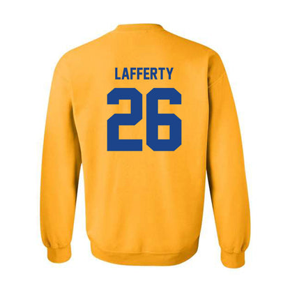 Pittsburgh - NCAA Baseball : Drew Lafferty - Classic Shersey Crewneck Sweatshirt-1