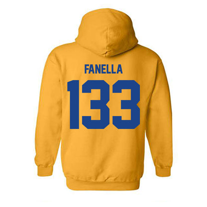 Pittsburgh - NCAA Wrestling : Nico Fanella - Classic Shersey Hooded Sweatshirt-1