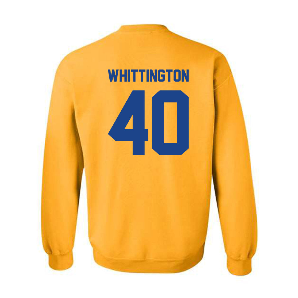 Pittsburgh - NCAA Football : Jahsear Whittington - Classic Shersey Crewneck Sweatshirt