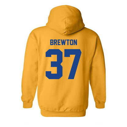 Pittsburgh - NCAA Football : Davin Brewton - Classic Shersey Hooded Sweatshirt