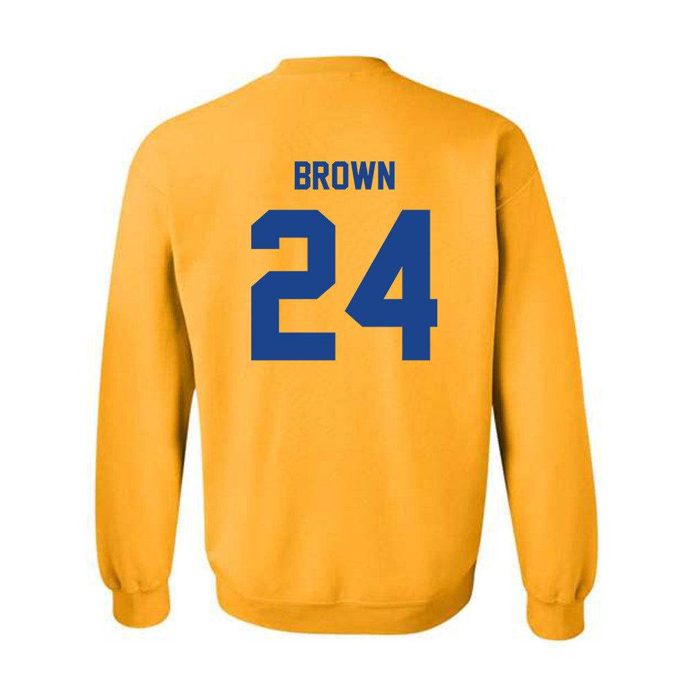 Pittsburgh - NCAA Men's Soccer : Abraham Brown - Classic Shersey Crewneck Sweatshirt