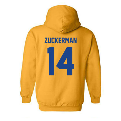 Pittsburgh - NCAA Baseball : Ryan Zuckerman - Classic Shersey Hooded Sweatshirt-1