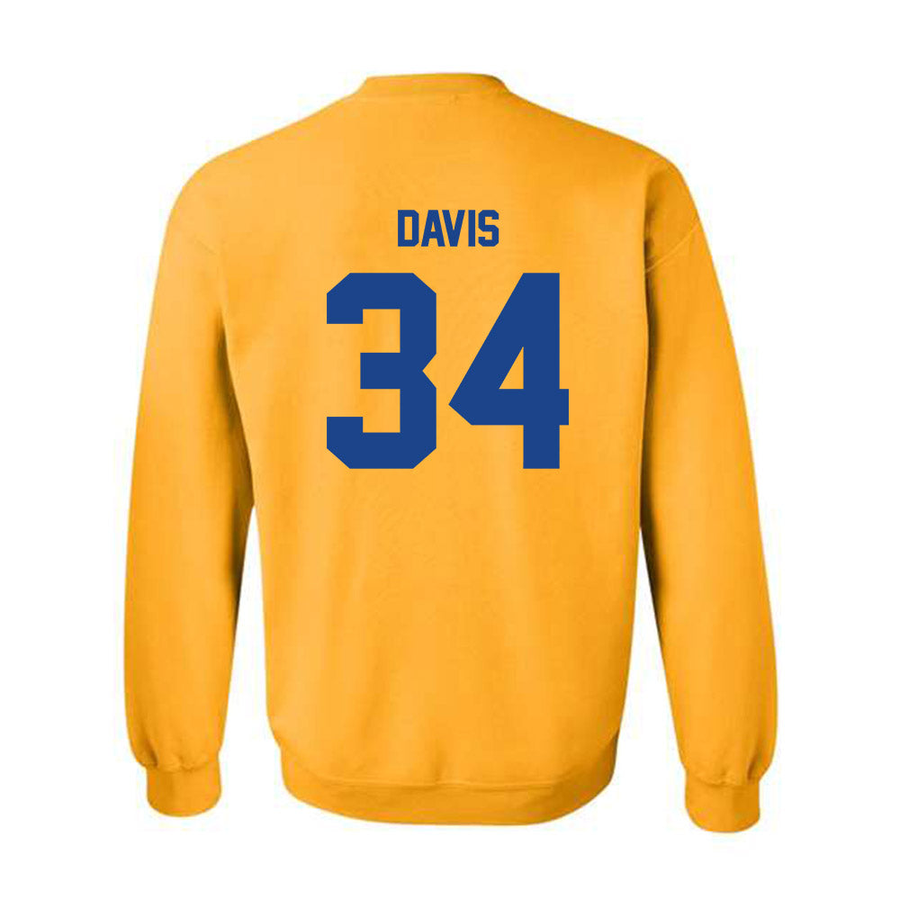 Pittsburgh - NCAA Football : Derrick Davis - Classic Shersey Crewneck Sweatshirt