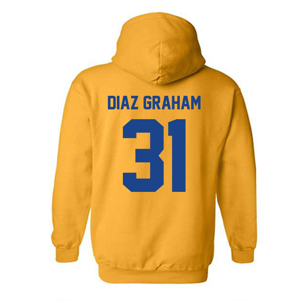 Pittsburgh - NCAA Men's Basketball : Jorge Diaz Graham - Classic Shersey Hooded Sweatshirt