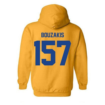 Pittsburgh - NCAA Wrestling : Vince Bouzakis - Classic Shersey Hooded Sweatshirt-1