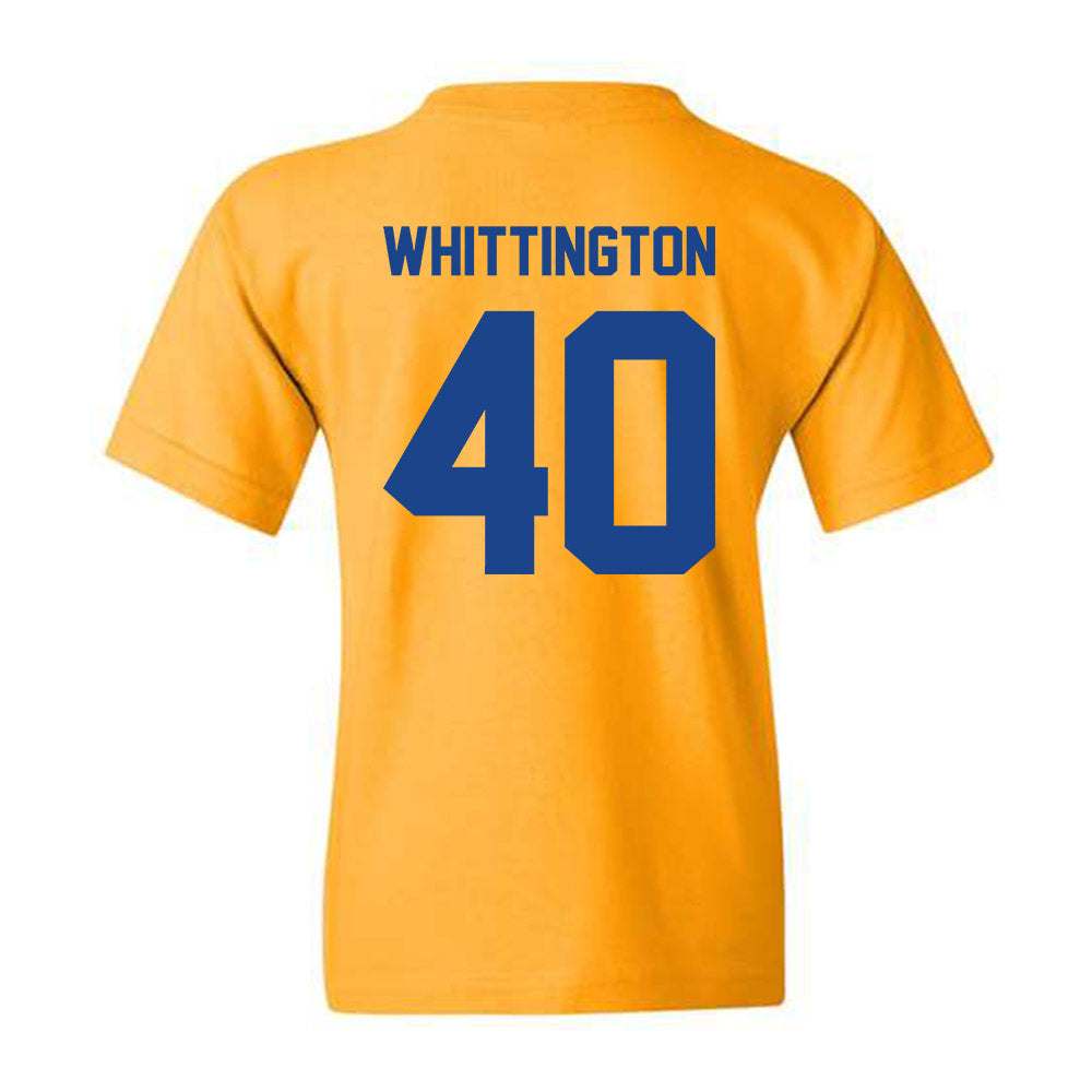 Pittsburgh - NCAA Football : Jahsear Whittington - Classic Shersey Youth T-Shirt