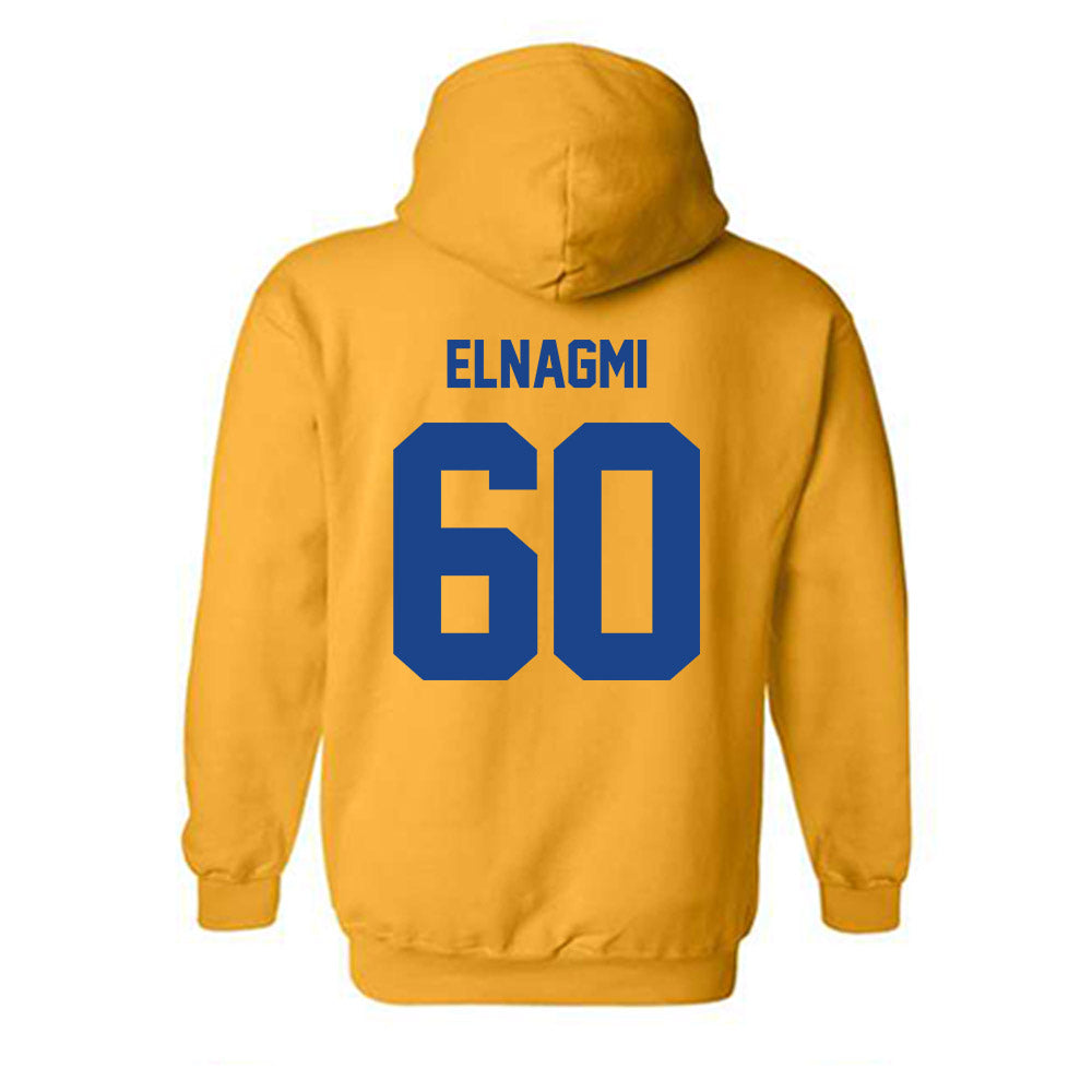 Pittsburgh - NCAA Football : Akram Elnagmi - Classic Shersey Hooded Sweatshirt-1