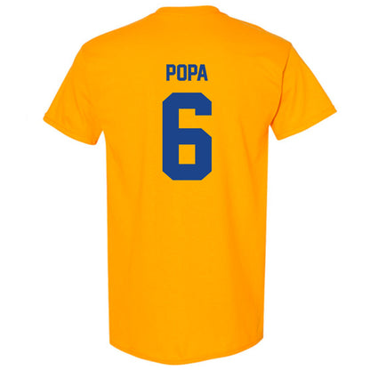 Pittsburgh - NCAA Baseball : Dom Popa - T-Shirt Classic Fashion Shersey