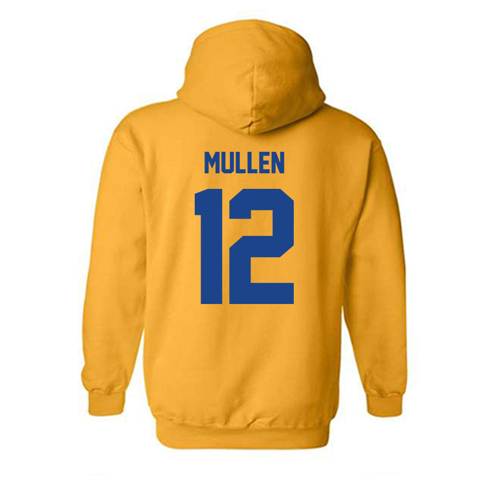 Pittsburgh - NCAA Men's Basketball : Kieran Mullen - Classic Shersey Hooded Sweatshirt-1