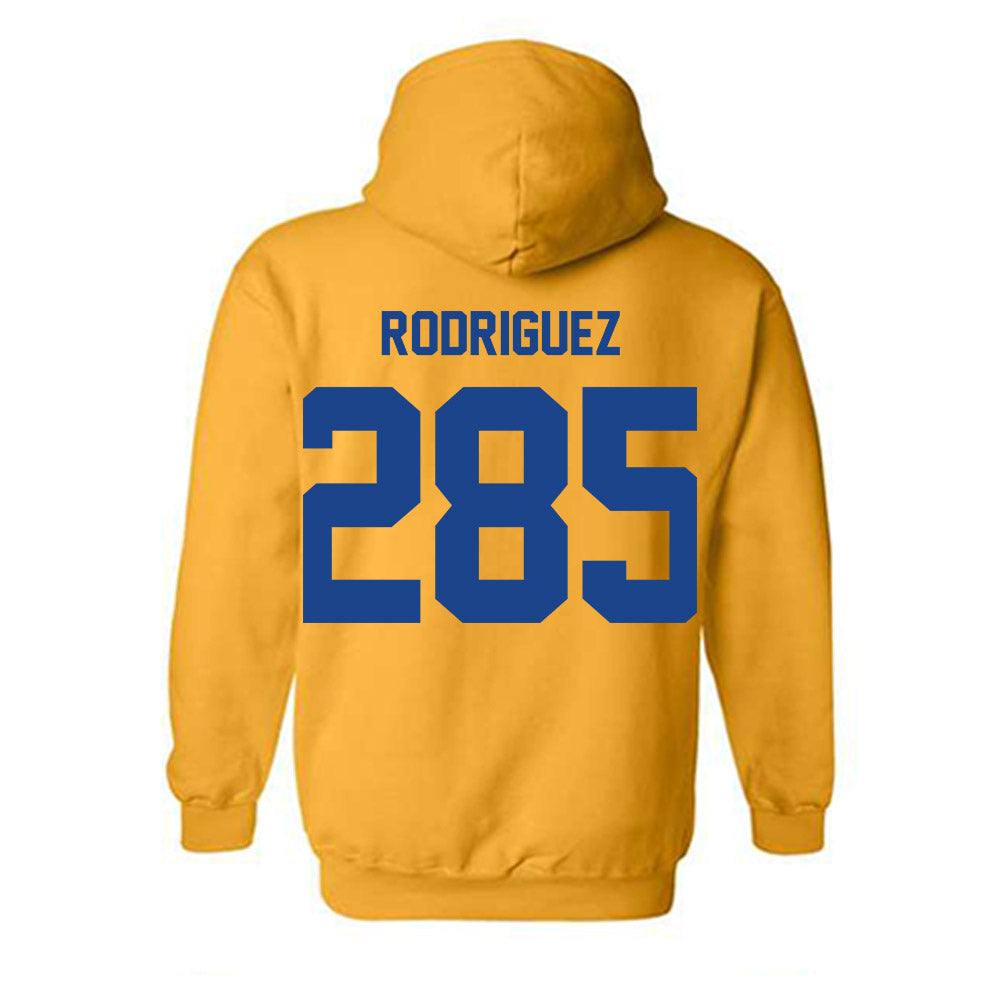 Pittsburgh - NCAA Wrestling : Caleb Rodriguez - Classic Shersey Hooded Sweatshirt-1