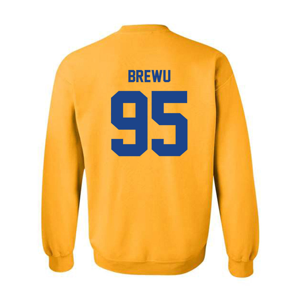 Pittsburgh - NCAA Football : Francis Brewu - Classic Shersey Crewneck Sweatshirt