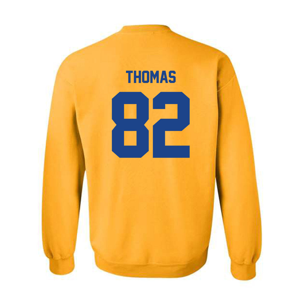 Pittsburgh - NCAA Football : Malachi Thomas - Classic Shersey Crewneck Sweatshirt