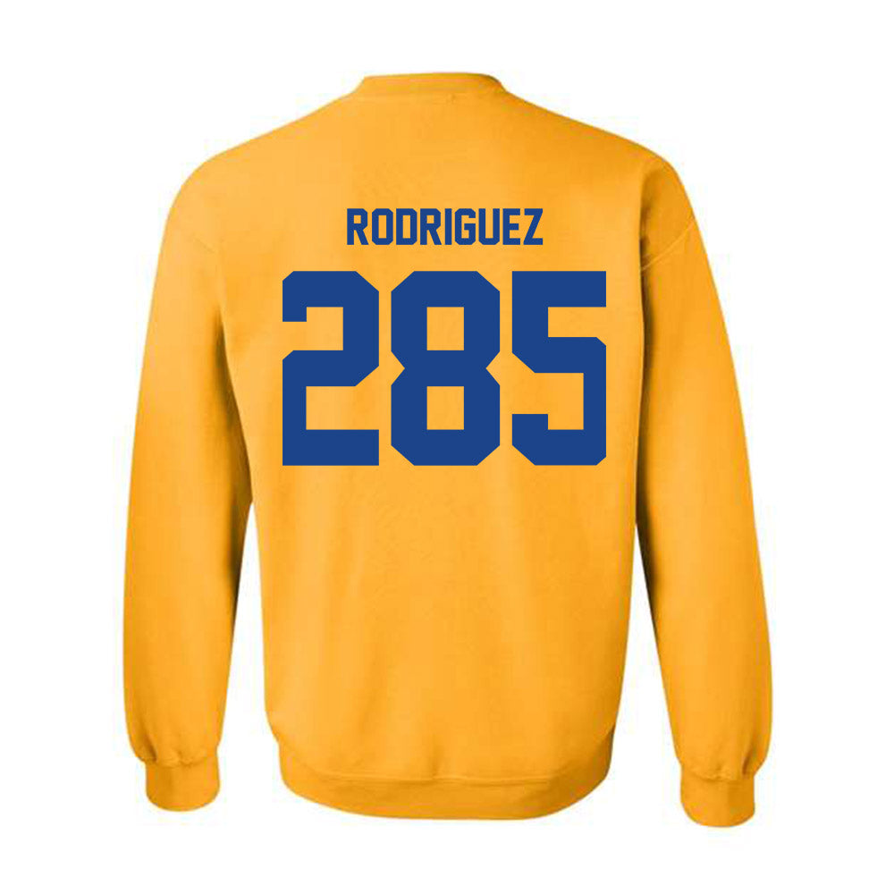 Pittsburgh - NCAA Wrestling : Caleb Rodriguez - Classic Shersey Crewneck Sweatshirt-1