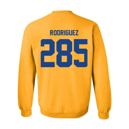 Pittsburgh - NCAA Wrestling : Caleb Rodriguez - Classic Shersey Crewneck Sweatshirt-1