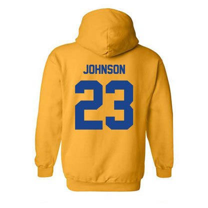 Pittsburgh - NCAA Women's Basketball : Mikayla Johnson - Classic Shersey Hooded Sweatshirt-1