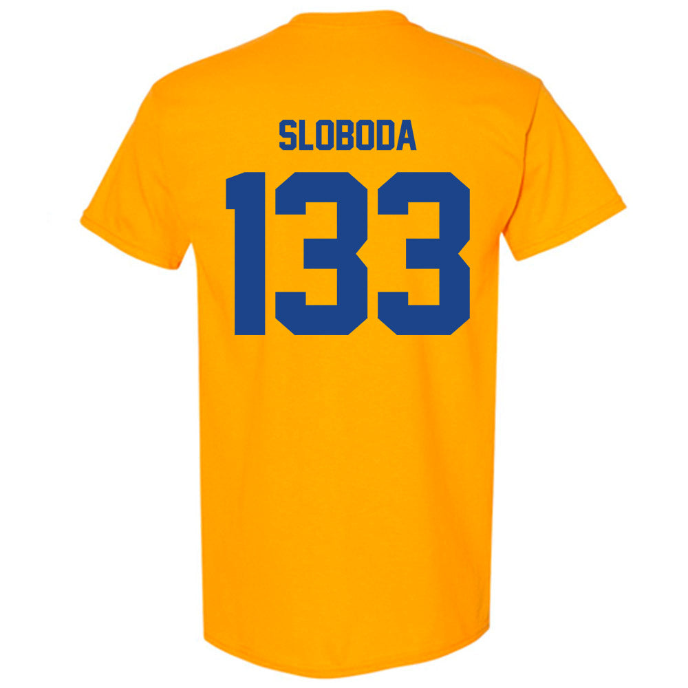 Pittsburgh - NCAA Wrestling : Santino Sloboda - Classic Shersey T-Shirt-1