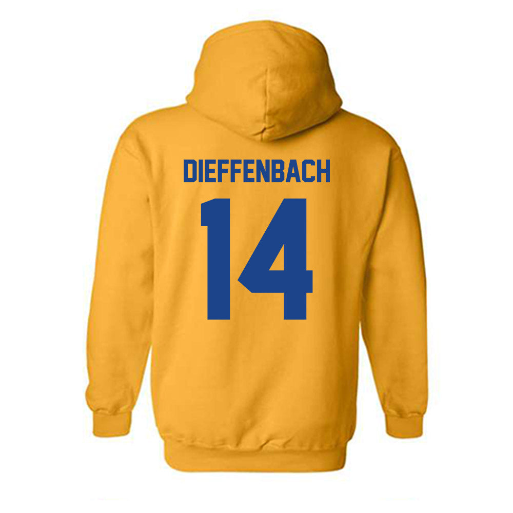 Pittsburgh - NCAA Football : Ty Dieffenbach - Classic Shersey Hooded Sweatshirt