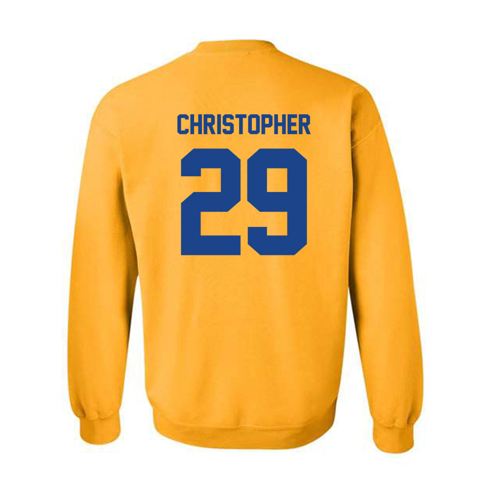 Pittsburgh - NCAA Men's Soccer : Owen Christopher - Classic Shersey Crewneck Sweatshirt-1