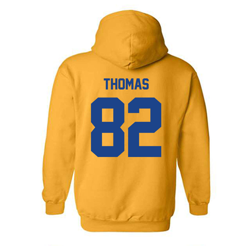 Pittsburgh - NCAA Football : Malachi Thomas - Classic Shersey Hooded Sweatshirt