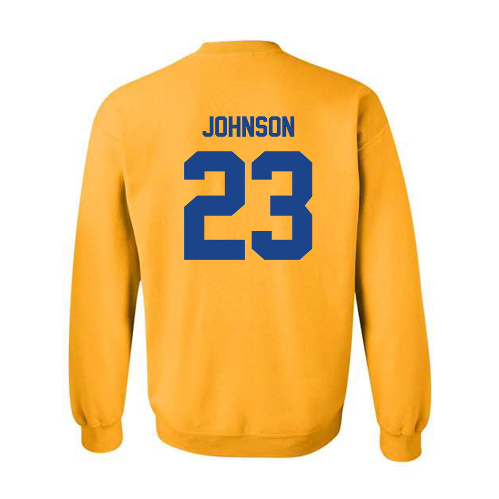 Pittsburgh - NCAA Women's Basketball : Mikayla Johnson - Classic Shersey Crewneck Sweatshirt-1