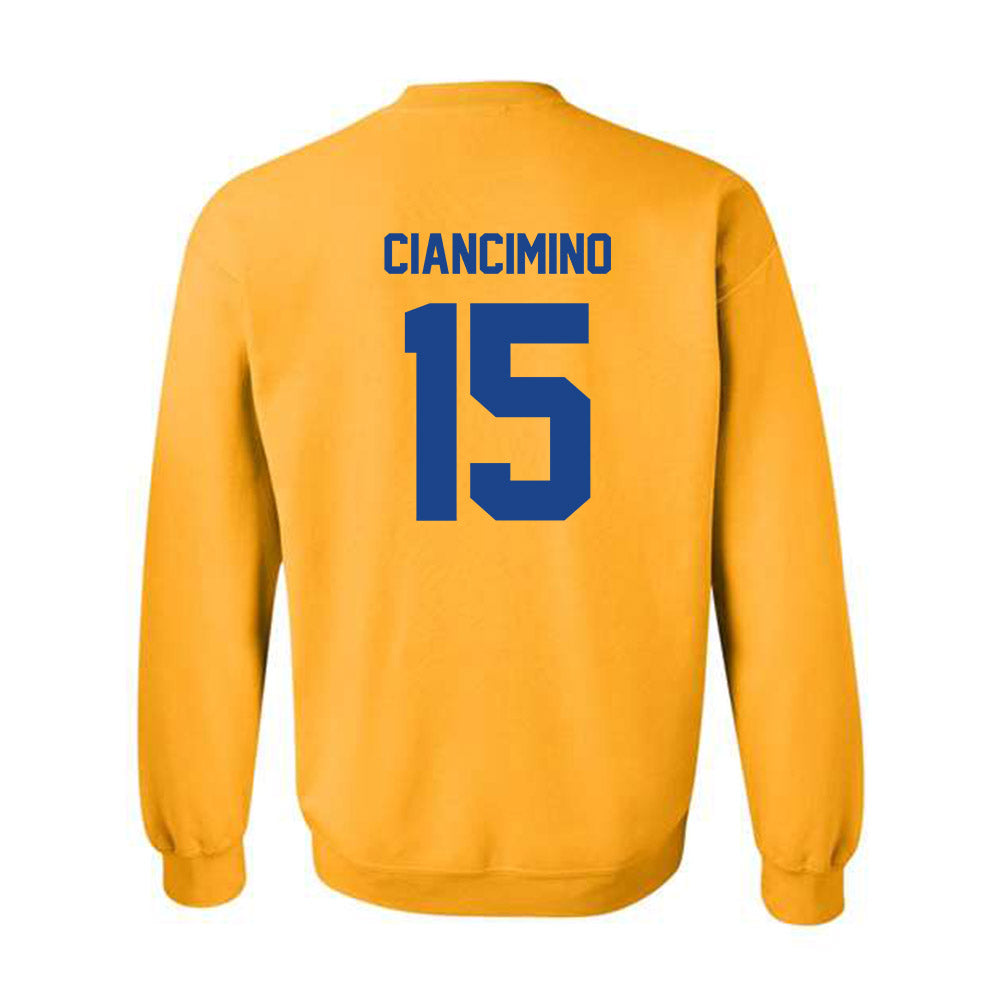 Pittsburgh - NCAA Baseball : joey ciancimino - Classic Shersey Crewneck Sweatshirt-1