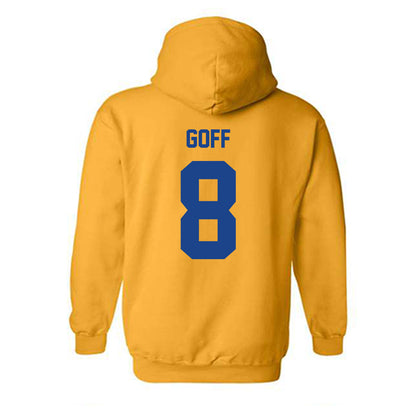 Pittsburgh - NCAA Football : Juelz Goff - Classic Shersey Hooded Sweatshirt-1